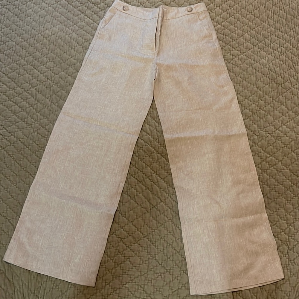 Wide Leg Boden Linen Pants- BEAUTIFUL!!